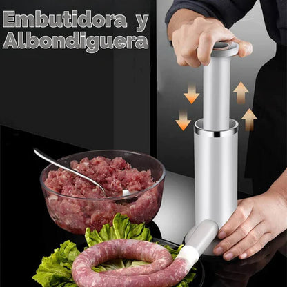 EMBUTIDORA DE CHORIZO 2 EN 1